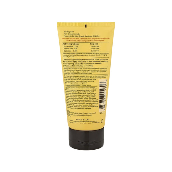 The Naked Bee 5.5 oz. Moisturizing Sunscreen with Spf 30