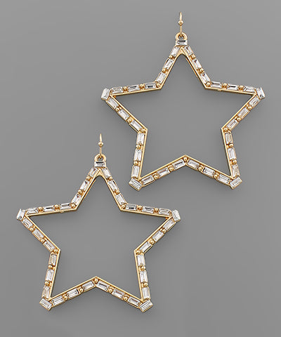 Shoot For The Stars Earrings-3 Colors