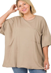 Taylor Oversized Tee-Multiple Colors