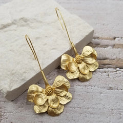 Blooming Flower Earrings