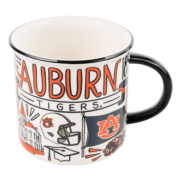 Auburn Collage Campfire Mug