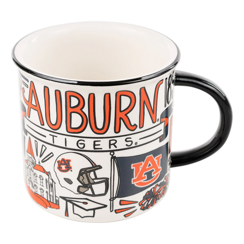 Auburn Collage Campfire Mug