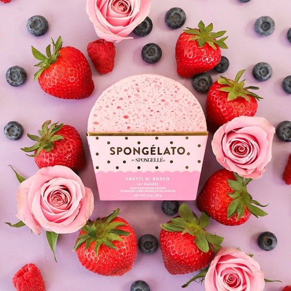 Spongelle Frutti Di Bosco Spongelato Body Buffer