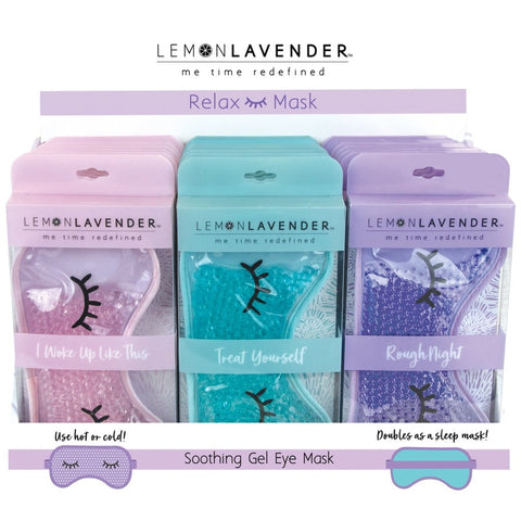 Lemon Lavender If Looks Could Chill Hot and Cold Eye Mask