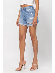 Carlos Denim Cut Off Shorts