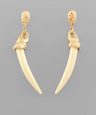 Tusk Earrings