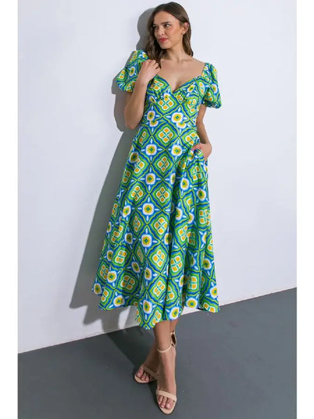 Talavera Midi Dress