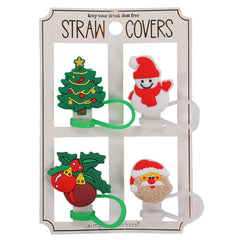 Simply Southern Holiday Straw Cover-Multiple Styles