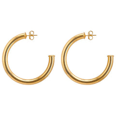 Sheila Fajl Small Arlene Hoops-4 Options