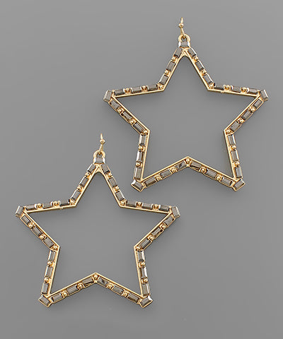 Shoot For The Stars Earrings-3 Colors