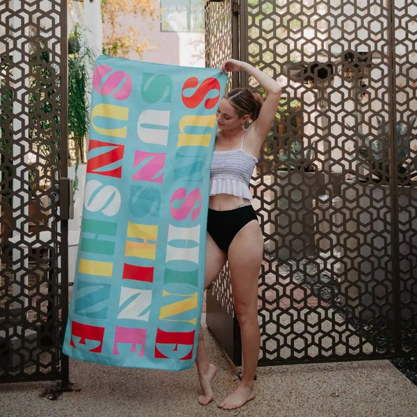 Quick Dry Beach Towels by Katydid