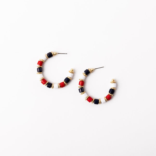 Cara Hoop Earring-Small, Medium or Large-Multiple Colors