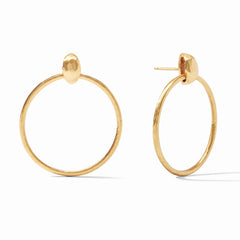 Julie Vos Palermo Delicate Doorknocker Earring