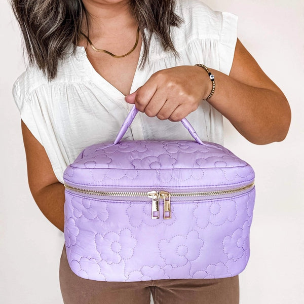 Puff Cosmetic Bag-2 Colors