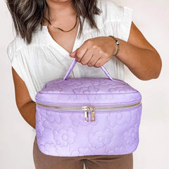 Puff Cosmetic Bag-2 Colors