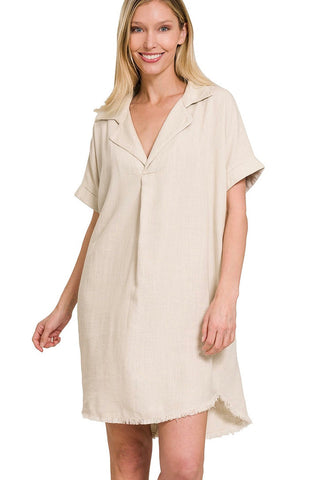 So Easy Linen Dress - Multiple Colors