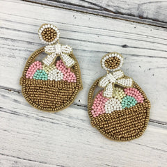 Easter Basket Earrings