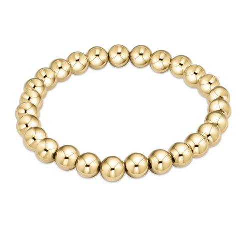 enewton classic gold 7mm bead bracelet-Extends