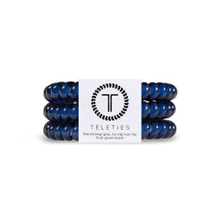 Teleties Spiral Hair Coils | Nantucket Navy Hair Ties-Multiple Options