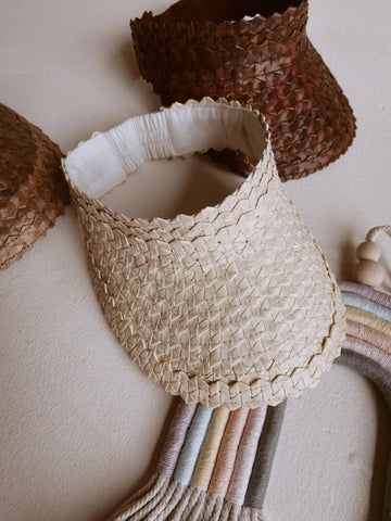 Crochet Cotton and Leather Water Bottle Holder