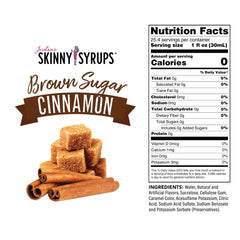 Skinny Syrup Brown Sugar Cinnamon