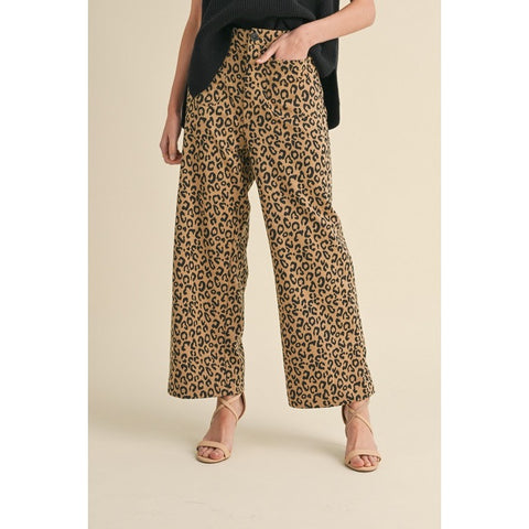 Leopard Print Pants