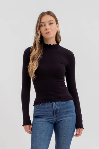 McPherson Mock Neck Sweater