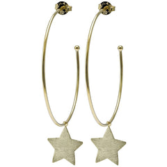 Sheila Fajl Small Phoenix Star Hoops