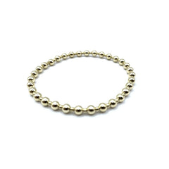 Erin Gray 4mm+2mm+4mm Gold Filled Waterproof Dimension Bracelet 6.5"-7"