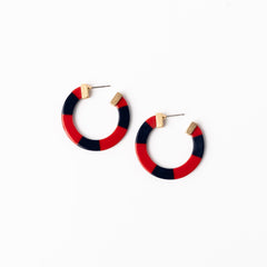 Melody Game Day Earring-3 Sizes-3 Colors