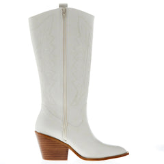 Corky's Howdy Boot - Winter White - Wide Calf