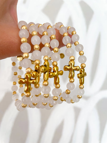 Everyday Cross Bracelet