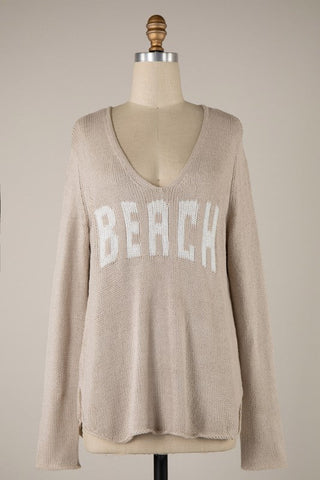 Beach Babe Sweater - 2 Colors