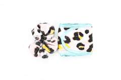 Lemon Lavender High & Dry Microfiber Scrunchie/Headband Duo