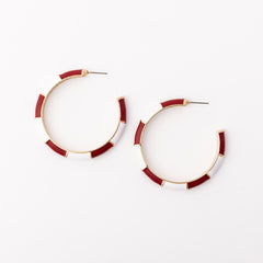 Ashlynn Earrings-3 Sizes-3 Colors