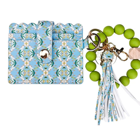 Laura Parks Keychain. Wristlet Wallets - 3 Patterns