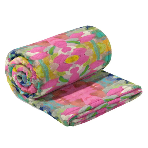 Laura Park Fleece Blankets-Multiple Pattterns