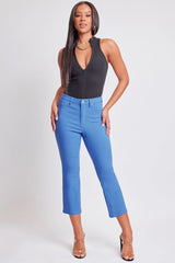 Hyperstretch Cropped Kick Flare Pants-2 Colors