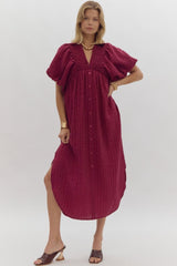 Wild Plum Dress