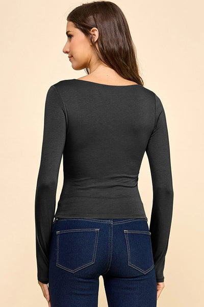 Arden Long Sleeve Tee-Multiple Options