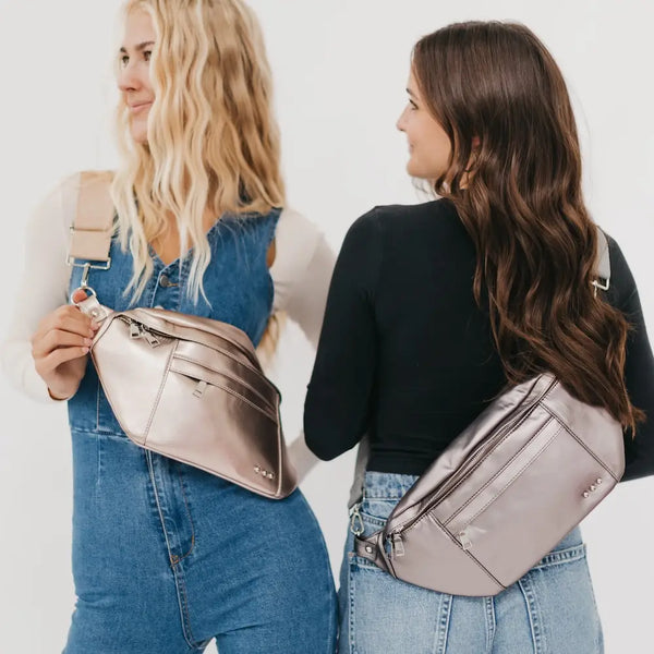 Marley Metallic Bum Bags - 2 Colors