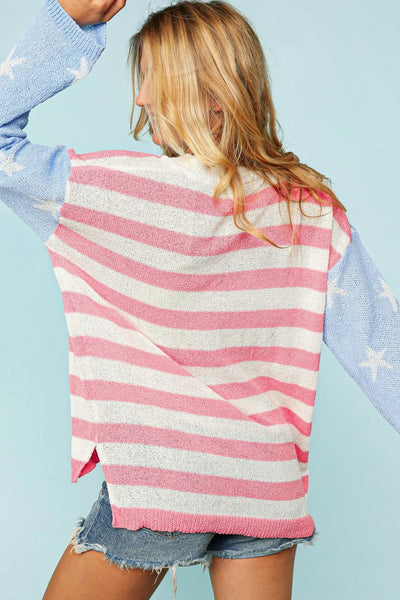 Old Faithful Flag Sweater