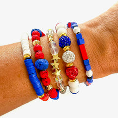 America Bracelet Stacks