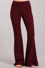 Baby Bell Knit Pants - Wine