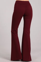 Baby Bell Knit Pants - Wine