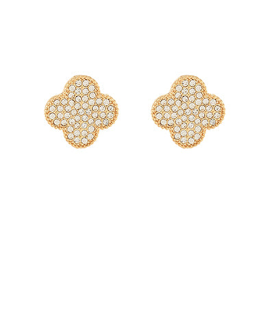 Pave Cover Earrings