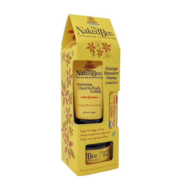 The Naked Bee Orange Blossom Honey Gift Collection