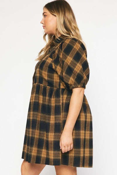 Connie Plaid Dress