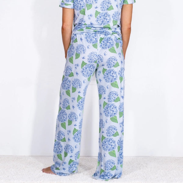 Blue Hydrangea Pajama Seperates