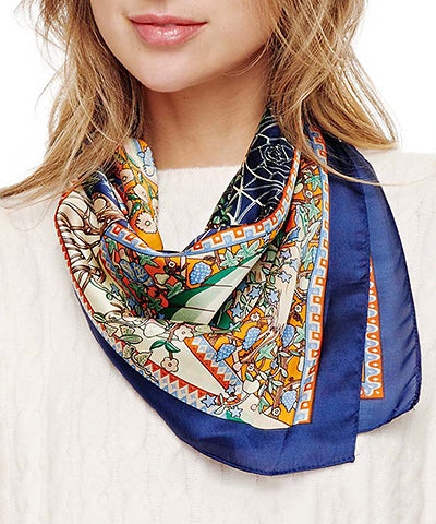 Silky Scarf Bandanas - Multi Patterns